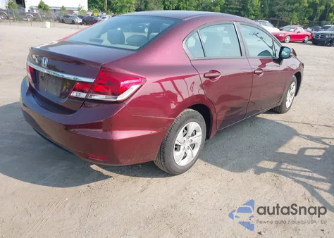 2013 Honda Civic Lx z USA, uszkodzony, nr VIN 19XFB2F51DE263355